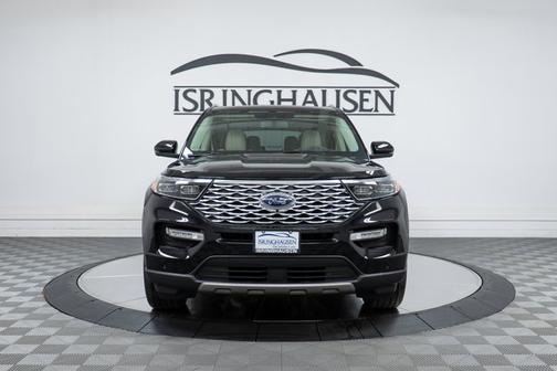 Agate Black Metallic 2020 Ford Explorer Platinum