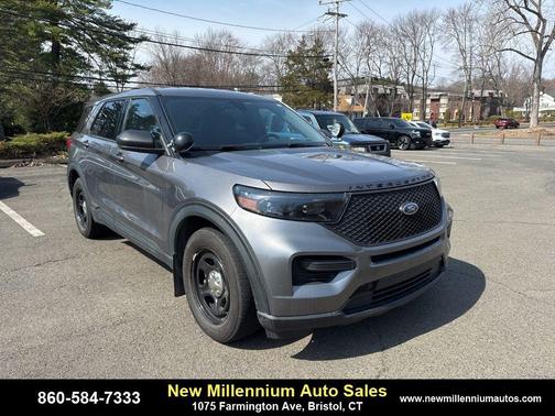 Sterling Gray Metallic 2021 Ford Utility Police Interceptor Base