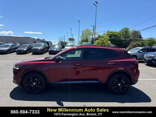 Cinnabar Metallic 2021 Buick Envision Preferred