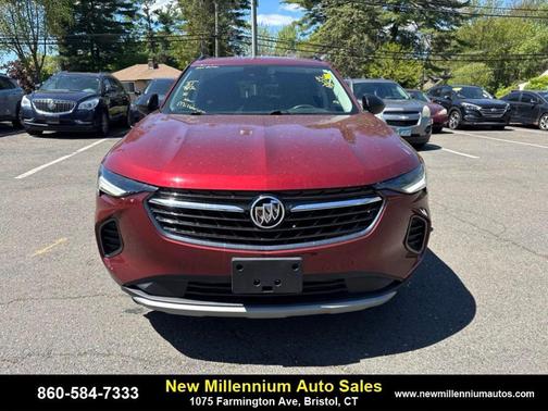 Cinnabar Metallic 2021 Buick Envision Preferred