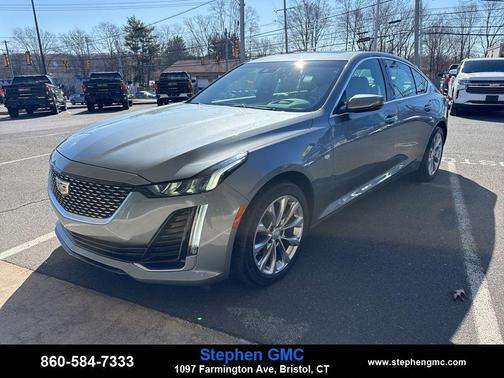 Satin Steel Metallic 2020 Cadillac CT5 Premium Luxury AWD