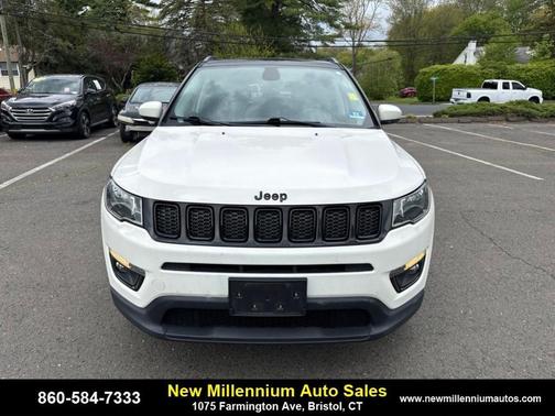 White Clearcoat 2018 Jeep Compass Altitude