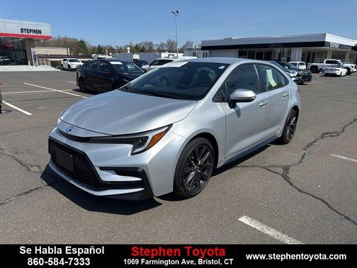 Classic Silver Metallic 2024 Toyota Corolla Hybrid SE