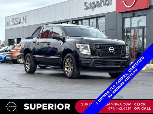 Black 2024 Nissan Titan SV