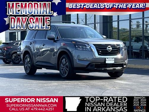 Gun Metallic 2024 Nissan Pathfinder SV