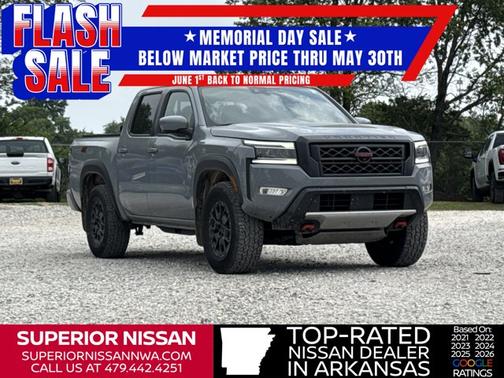 Boulder Gray 2022 Nissan Frontier PRO-4X