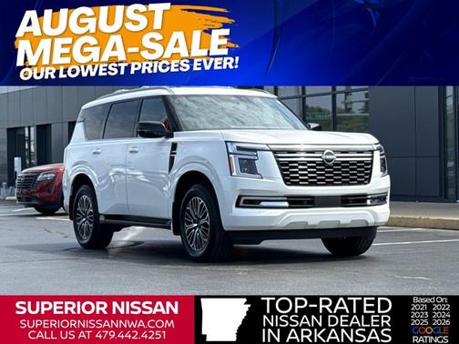 Aspen White 2026 Nissan Armada SL