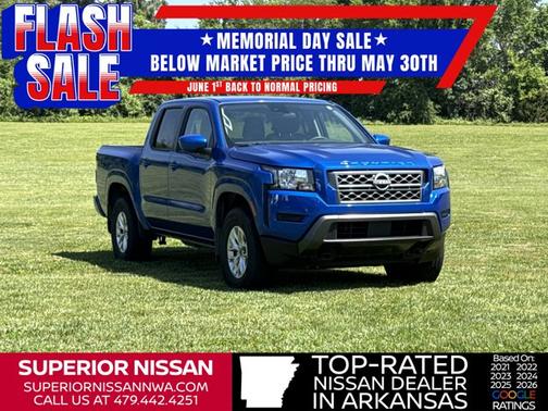 Bluestone Pearl 2024 Nissan Frontier SV