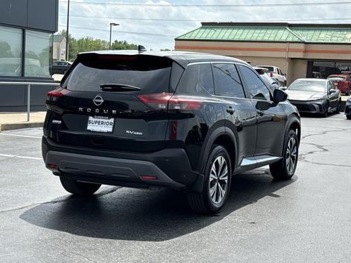 Black 2023 Nissan Rogue SV