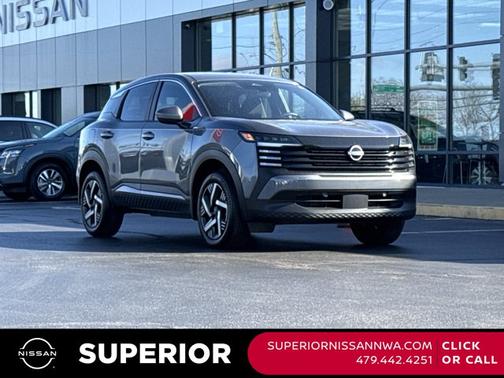 Gun Metallic 2025 Nissan Kicks SV