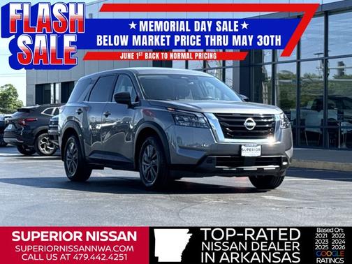 Gun Metallic 2024 Nissan Pathfinder S