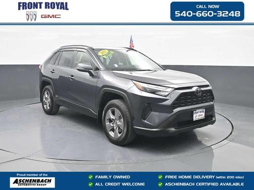 Magnetic Gray Metallic 2025 Toyota RAV4 Hybrid XLE