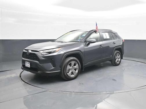 Magnetic Gray Metallic 2025 Toyota RAV4 Hybrid XLE