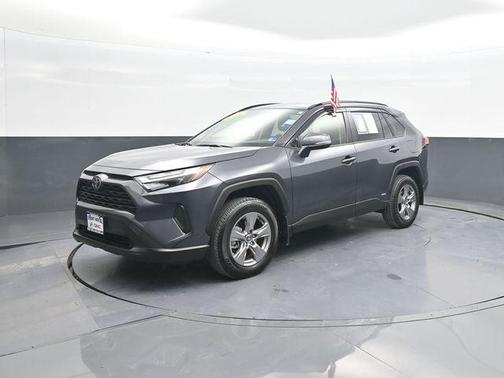 Magnetic Gray Metallic 2025 Toyota RAV4 Hybrid XLE