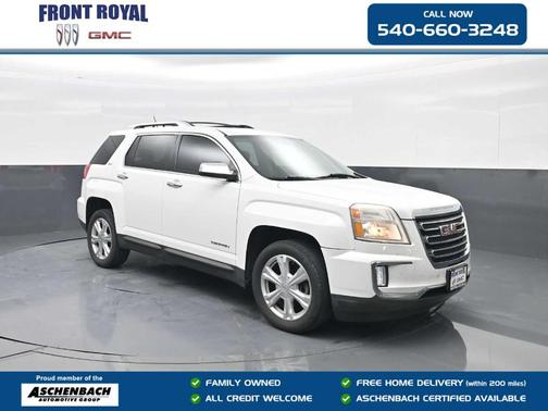 Summit White 2017 GMC Terrain SLT