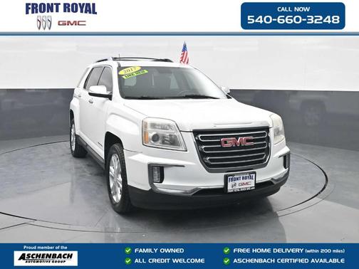 Summit White 2017 GMC Terrain SLT