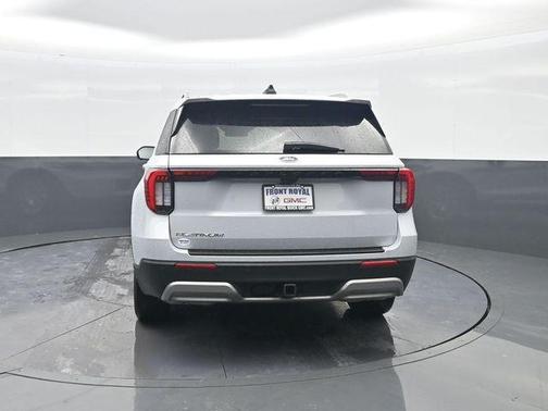 Space White Metallic 2025 Ford Explorer Platinum