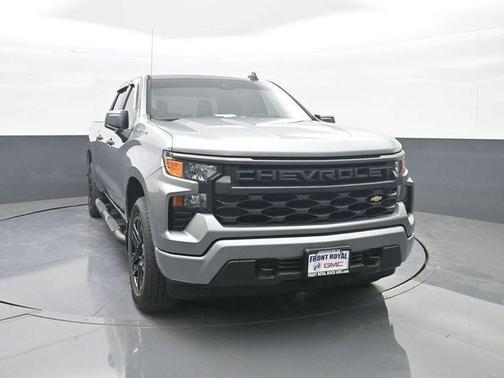 Sterling Gray Metallic 2024 Chevrolet Silverado 1500 Custom