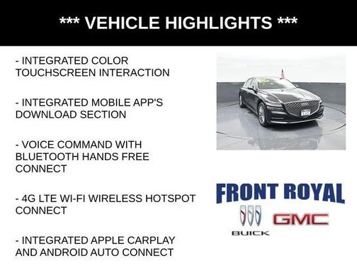 2023 Genesis G80 2.5T