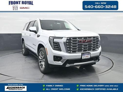 Glacier White 2026 GMC Yukon Denali SUV