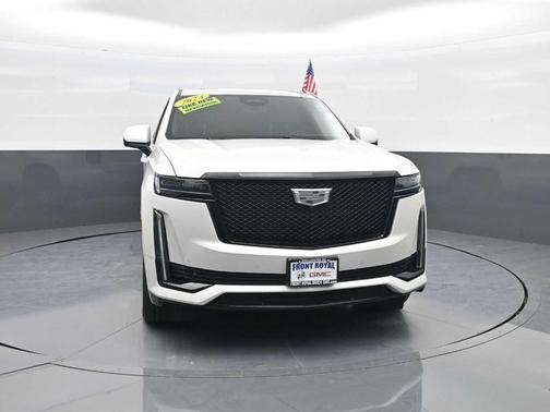 Crystal White Tri-Coat 2024 Cadillac Escalade Sport Platinum