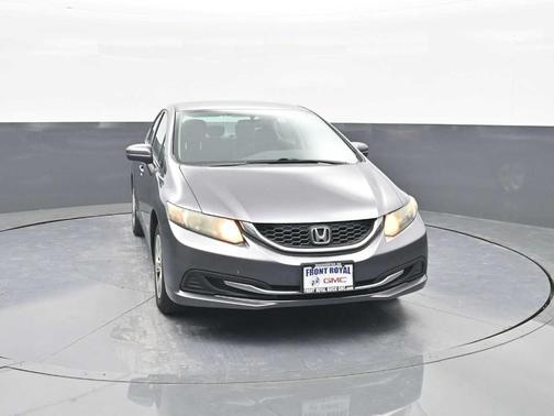 Alabaster Silver Metallic 2014 Honda Civic LX