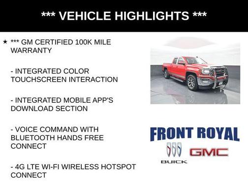 2016 GMC Sierra 1500 SLE