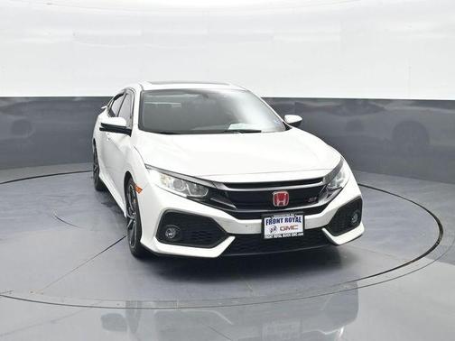 Platinum White Pearl 2019 Honda Civic Si Base