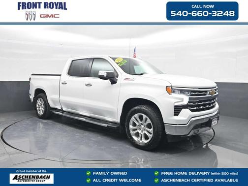 Summit White 2023 Chevrolet Silverado 1500 LTZ