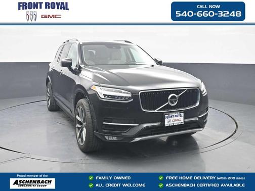 Onyx Black Metallic 2018 Volvo XC90 T6 Momentum