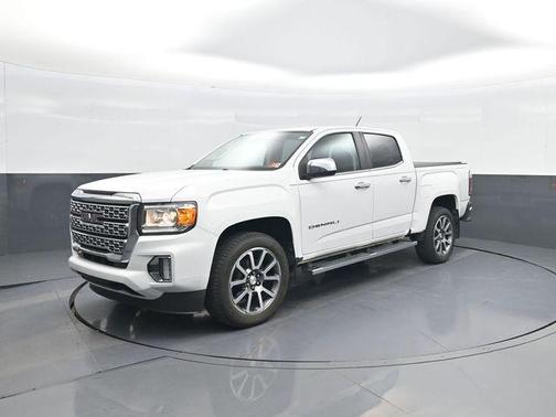 Summit White 2021 GMC Canyon Denali