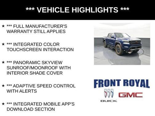 2022 Nissan Frontier PRO-4X