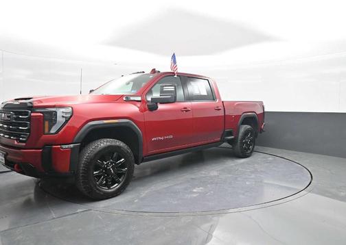 Volcanic Red 2025 GMC Sierra 2500 AT4