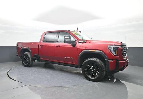 Volcanic Red 2025 GMC Sierra 2500 AT4