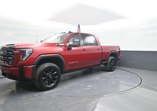Volcanic Red 2025 GMC Sierra 2500 AT4