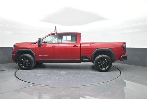 Volcanic Red 2025 GMC Sierra 2500 AT4