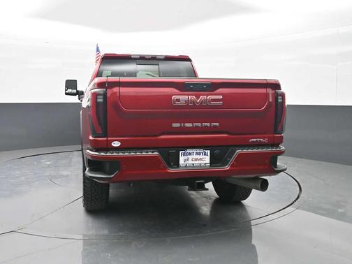 Volcanic Red 2025 GMC Sierra 2500 AT4