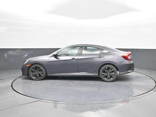 Modern Steel Metallic 2021 Honda Civic Sport