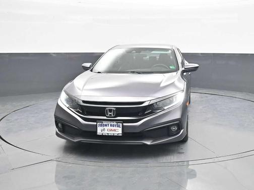 Modern Steel Metallic 2021 Honda Civic Sport