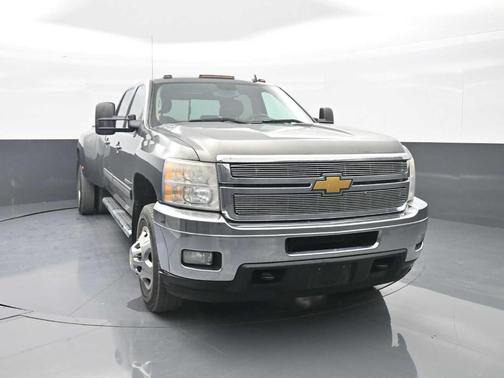 Steel Green Metallic 2011 Chevrolet Silverado 3500 LTZ DRW