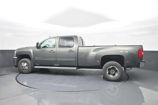 Steel Green Metallic 2011 Chevrolet Silverado 3500 LTZ DRW
