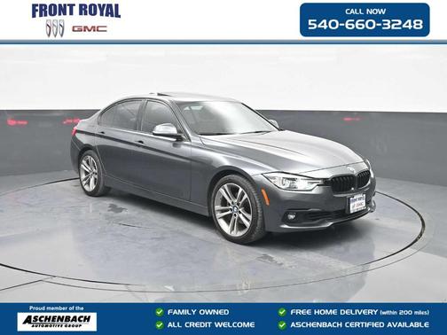 Gray 2016 BMW 328 i