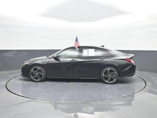Phantom Black 2023 Hyundai ELANTRA N Line