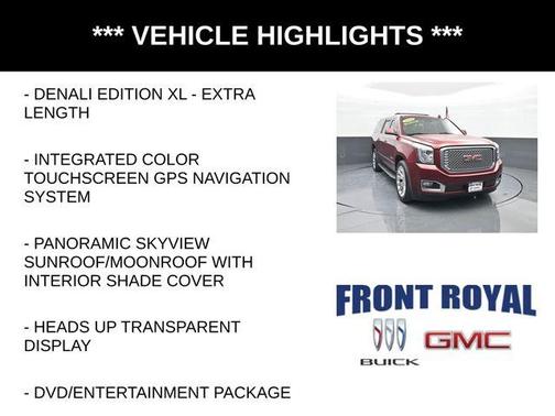 2016 GMC Yukon XL Denali