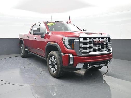 Volcanic Red 2024 GMC Sierra 2500 Denali