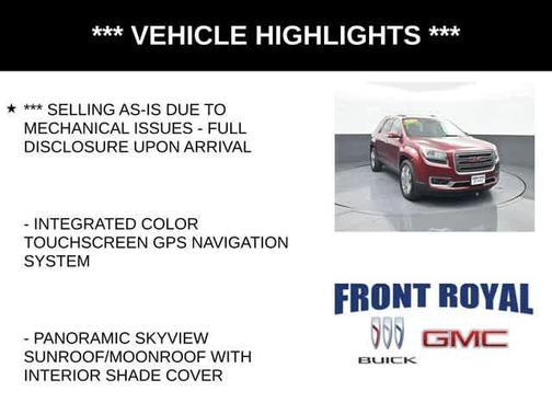 2017 GMC Acadia Limited Limited