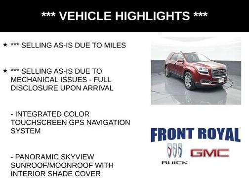 2017 GMC Acadia Limited Limited