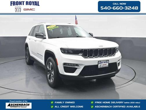 Bright White Clearcoat 2024 Jeep Grand Cherokee 4xe Base