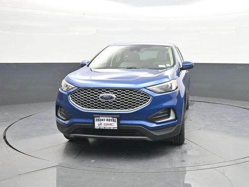 Atlas Blue Metallic 2024 Ford Edge SEL