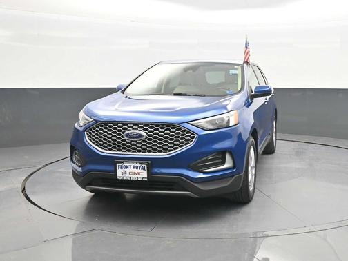 Atlas Blue Metallic 2024 Ford Edge SEL